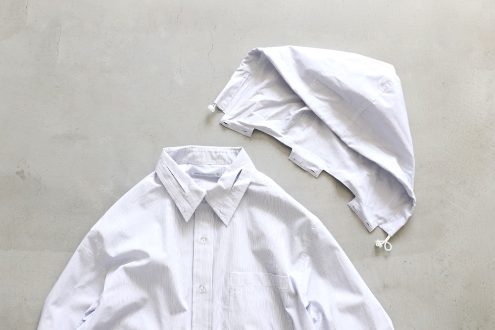 シャツ SAN SAN GEAR STRIPE HOOD SHIRTS 5FT2349 SAN SAN GEAR (サン サン ギア)