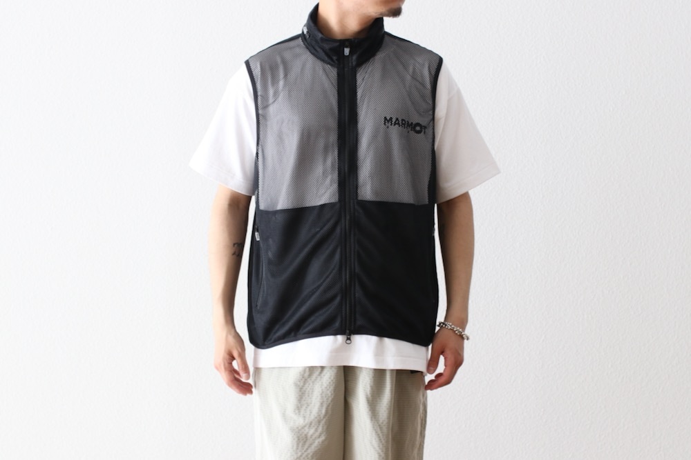[20% > 25%OFF] MARMOT CAPITAL (�ޡ���åȥ���ԥ���) "PERTEX FLONT MESH COMBI VEST"