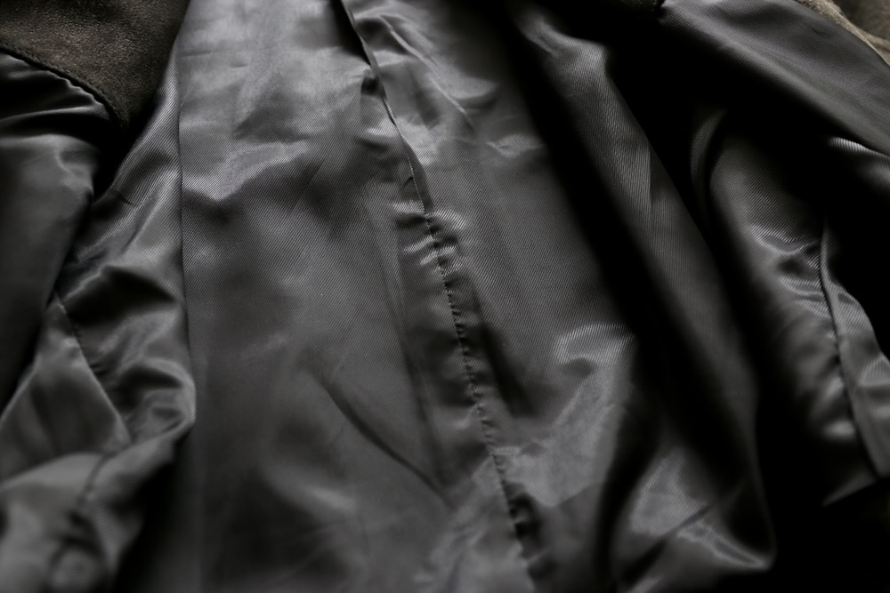 SEVEN BY SEVEN (֥Х֥) "LEATHER MICHIGAN CHORE COAT Goat suede Antique finish"