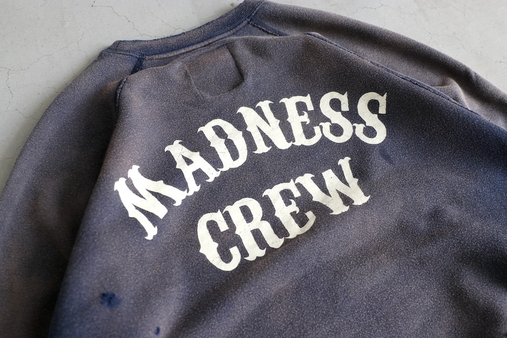 MADNESS (�ޥåɥͥ�) "MADNESS DELLA HEAVY FRENCHTERRY CREW SWEATSHIRT"