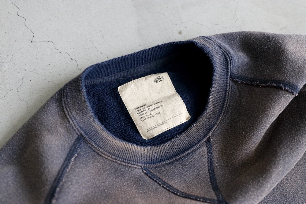 MADNESS (�ޥåɥͥ�) "MADNESS DELLA HEAVY FRENCHTERRY CREW SWEATSHIRT"