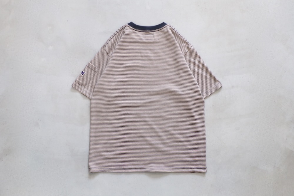 Needles(�ˡ��ɥ륺) "S/S Crew Neck Tee - Cotton Stripe Jersey"
