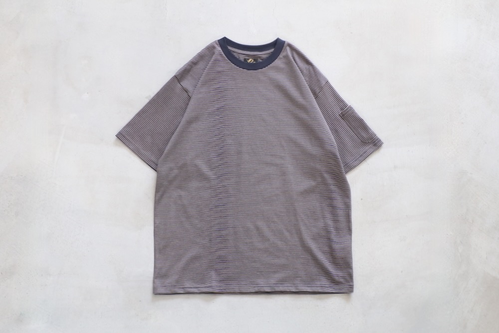 Needles(�ˡ��ɥ륺) "S/S Crew Neck Tee - Cotton Stripe Jersey"