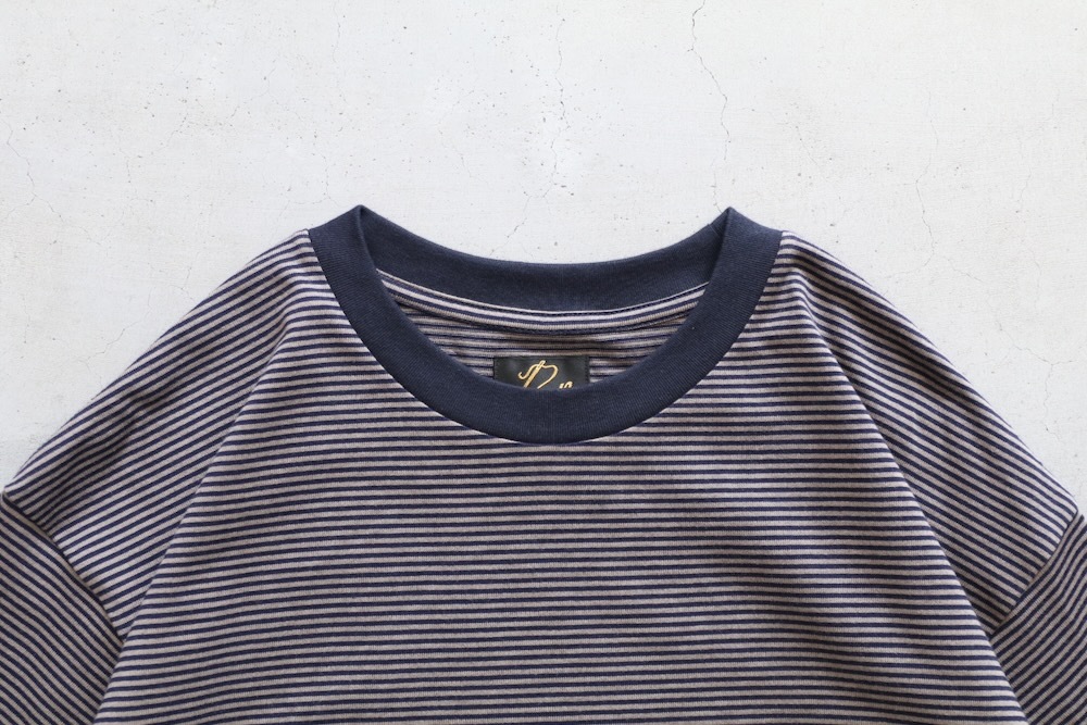 Needles(�ˡ��ɥ륺) "S/S Crew Neck Tee - Cotton Stripe Jersey"