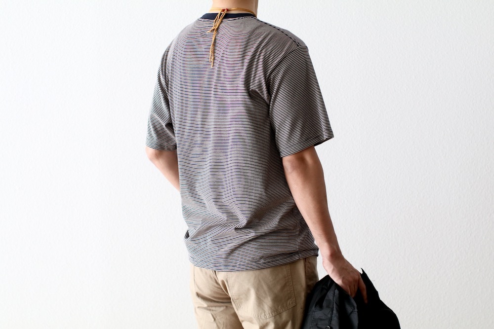 Needles(�ˡ��ɥ륺) "S/S Crew Neck Tee - Cotton Stripe Jersey"