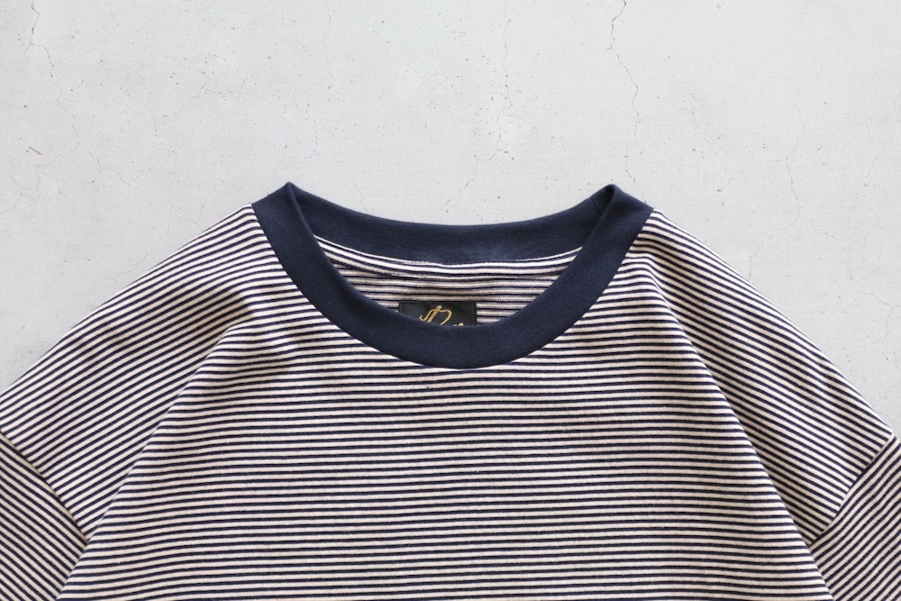 Needles(�ˡ��ɥ륺) "S/S Crew Neck Tee - Cotton Stripe Jersey"