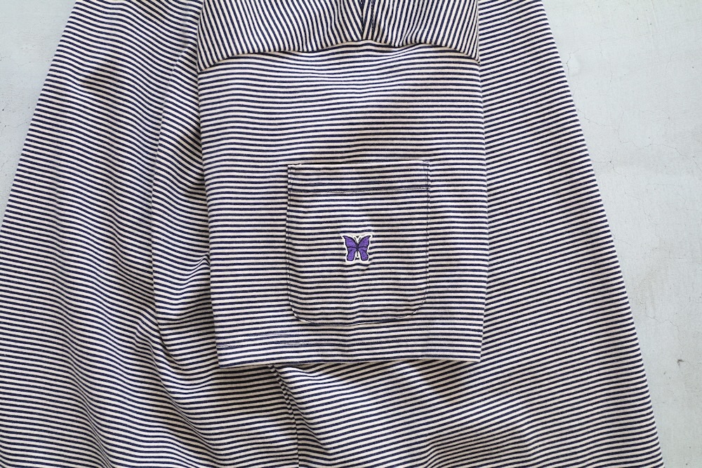 Needles(�ˡ��ɥ륺) "S/S Crew Neck Tee - Cotton Stripe Jersey"