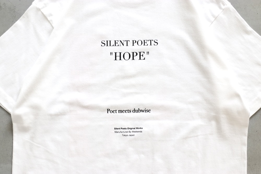 ��limited��POET MEETS DUBWISE(�ݥ��ȥߡ��ĥ��֥磻��) "HOPE Inkjet 01 T-Shirt"