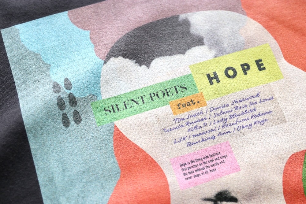 ��limited��POET MEETS DUBWISE(�ݥ��ȥߡ��ĥ��֥磻��) "HOPE Inkjet 01 T-Shirt"