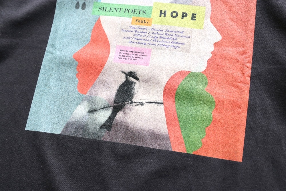 ��limited��POET MEETS DUBWISE(�ݥ��ȥߡ��ĥ��֥磻��) "HOPE Inkjet 01 T-Shirt"