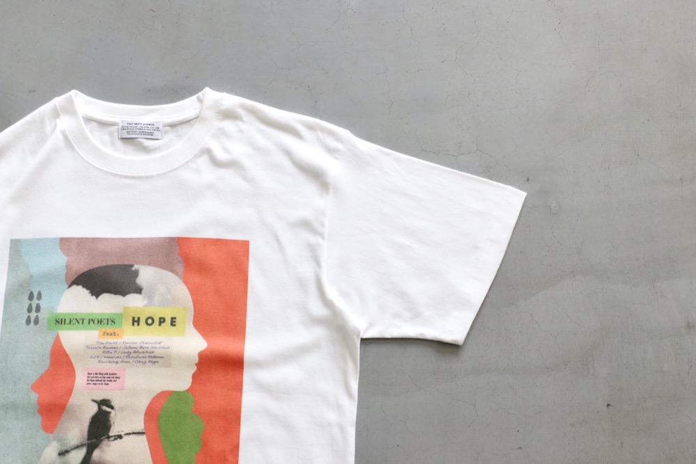 ��limited��POET MEETS DUBWISE(�ݥ��ȥߡ��ĥ��֥磻��) "HOPE Inkjet 01 T-Shirt"
