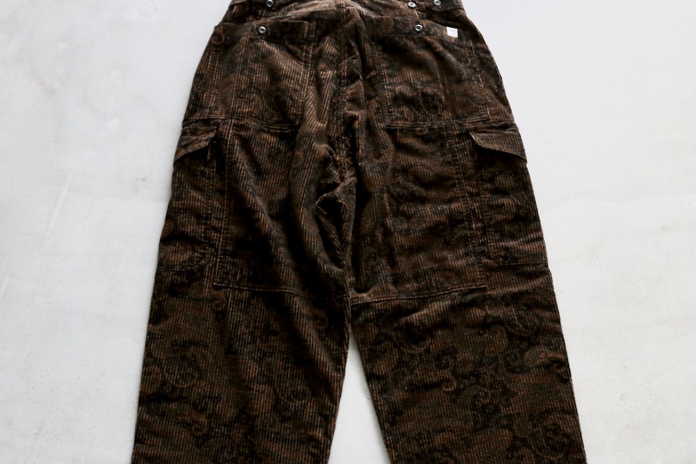 itten.(���åƥ�) ��itten 60 combat trouser - PaisleyPattern Corduroy -��