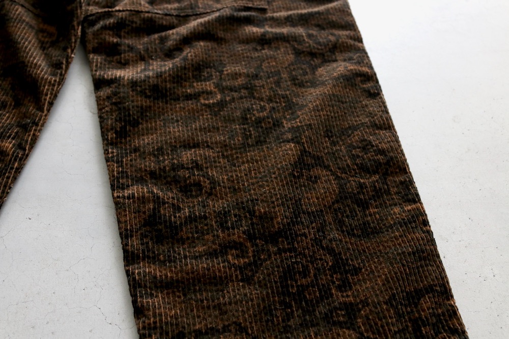 itten.(���åƥ�) ��itten 60 combat trouser - PaisleyPattern Corduroy -��