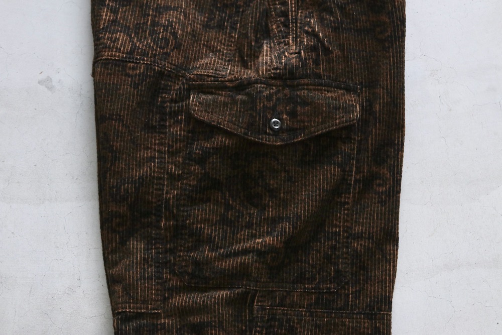itten.(���åƥ�) ��itten 60 combat trouser - PaisleyPattern Corduroy -��