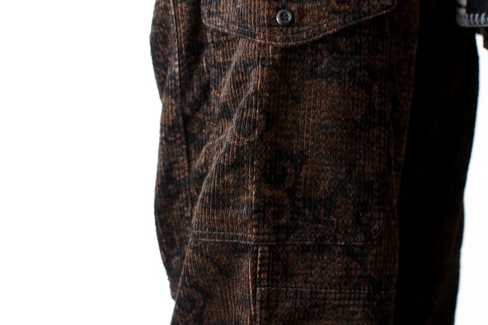 itten.(���åƥ�) ��itten 60 combat trouser - PaisleyPattern Corduroy -��
