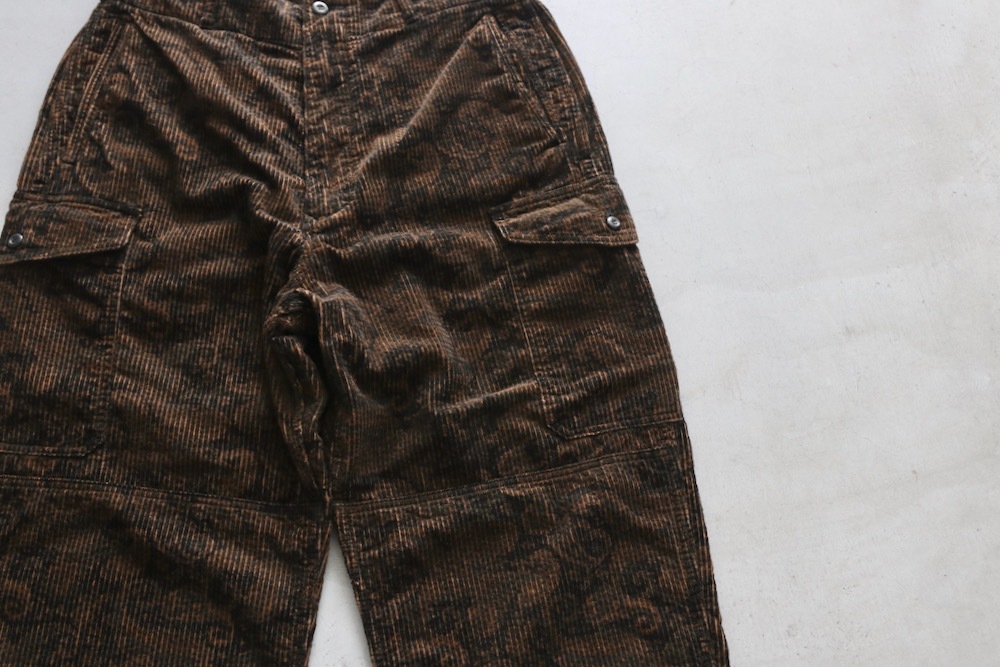 itten.(���åƥ�) ��itten 60 combat trouser - PaisleyPattern Corduroy -��