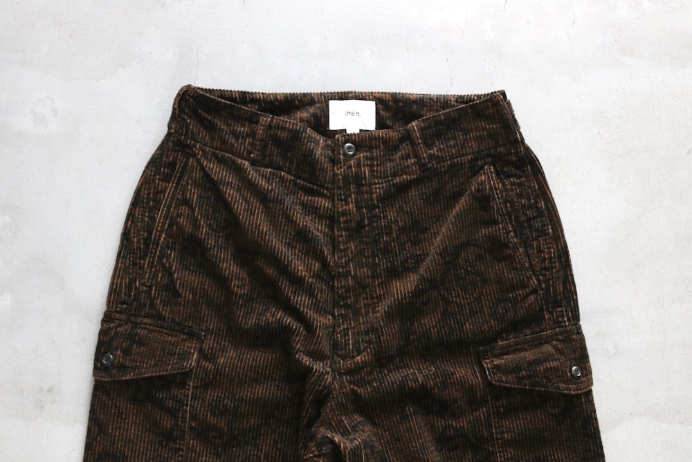 itten.(���åƥ�) ��itten 60 combat trouser - PaisleyPattern Corduroy -��
