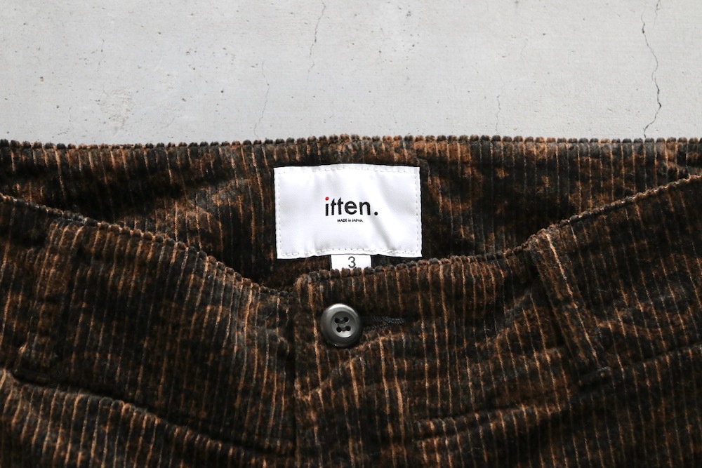 itten.(���åƥ�) ��itten 60 combat trouser - PaisleyPattern Corduroy -��