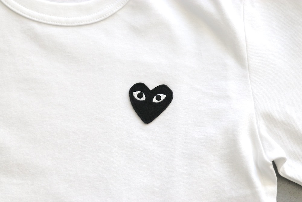 ��WOMEN'S��PLAY COMME des GARCONS(�ץ쥤 ���� �� ����륽��) "PLAY LONG SLEEVE T -BLACK HEART-"