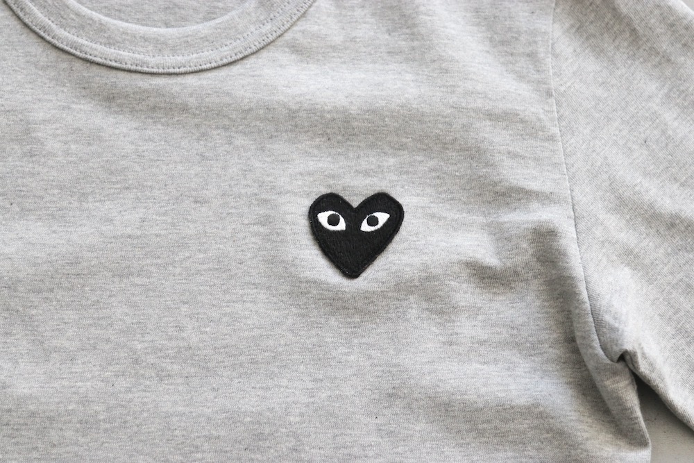 WOMEN'SPLAY COMME des GARCONS(ץ쥤   륽) "PLAY LONG SLEEVE T -BLACK HEART-"