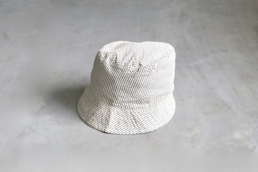 Engineered Garments (󥸥˥ɥ) "Bucket Hat - Cotton Seersucker "