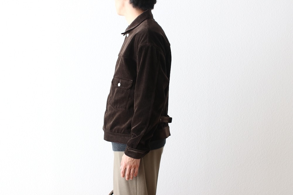 SEVEN BY SEVEN (���֥�Х����֥�) "1ST TYPE CORDUROY JACKET ��Modal mix��"