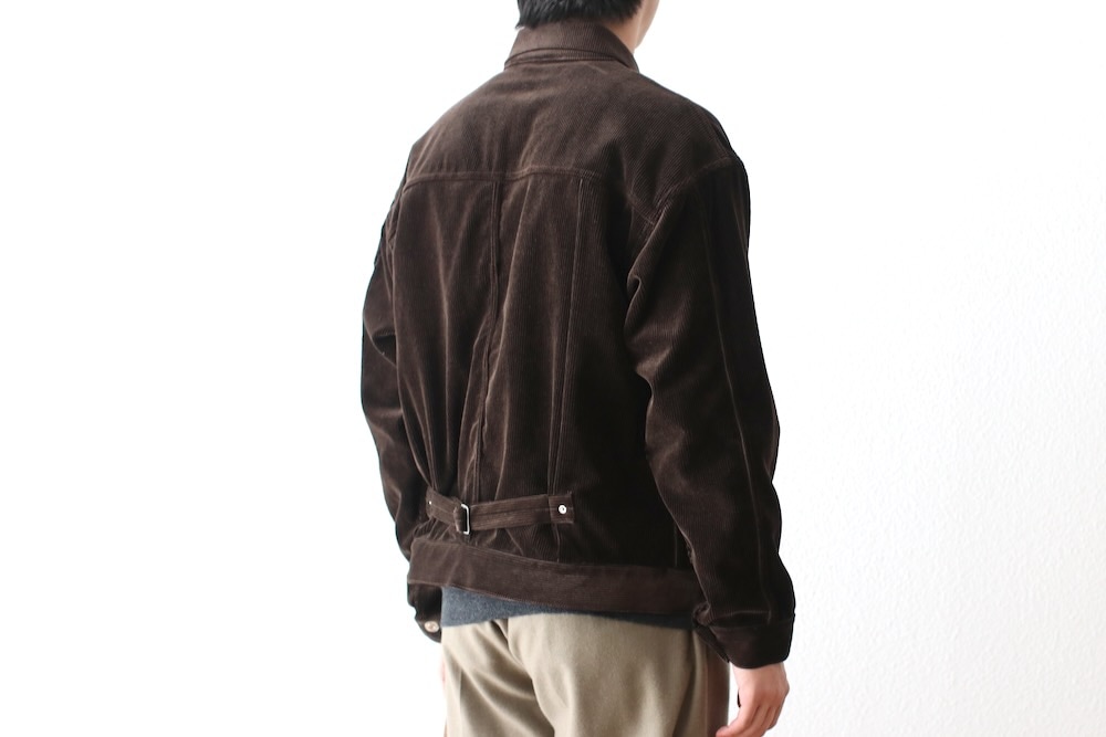 SEVEN BY SEVEN (���֥�Х����֥�) "1ST TYPE CORDUROY JACKET ��Modal mix��"
