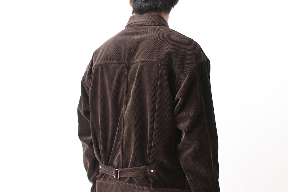SEVEN BY SEVEN (���֥�Х����֥�) "1ST TYPE CORDUROY JACKET ��Modal mix��"