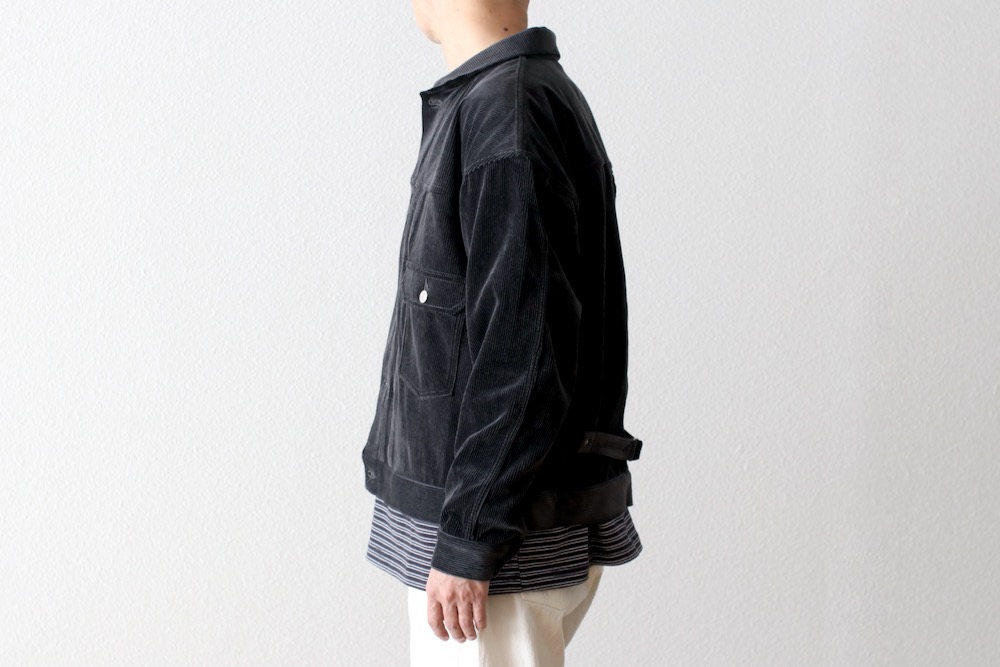SEVEN BY SEVEN (���֥�Х����֥�) "1ST TYPE CORDUROY JACKET ��Modal mix��"