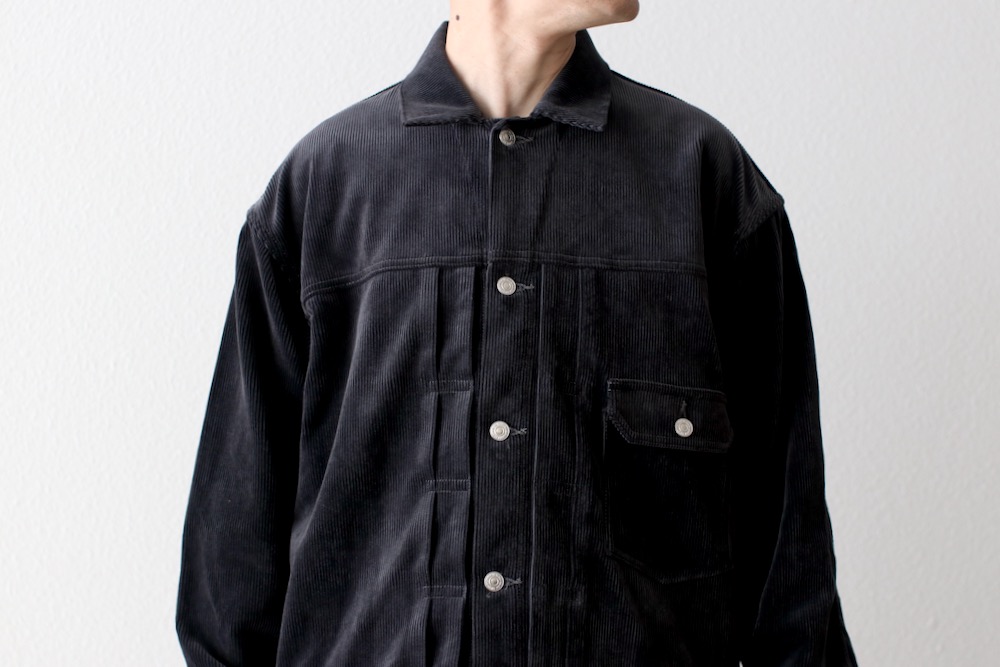 SEVEN BY SEVEN (���֥�Х����֥�) "1ST TYPE CORDUROY JACKET ��Modal mix��"