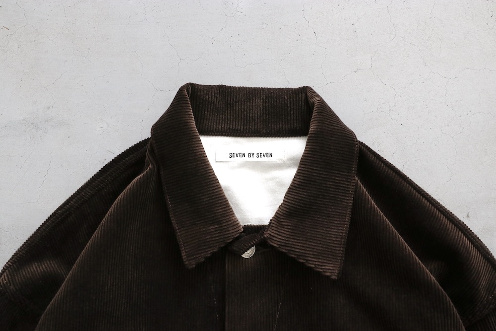 SEVEN BY SEVEN (���֥�Х����֥�) "1ST TYPE CORDUROY JACKET ��Modal mix��"
