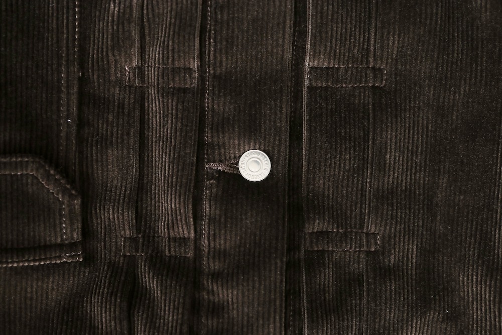 SEVEN BY SEVEN (���֥�Х����֥�) "1ST TYPE CORDUROY JACKET ��Modal mix��"