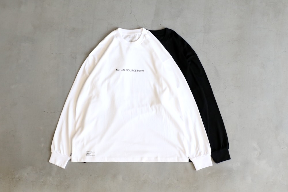 トップス actual source CORPORATE PRINTED L/S TEE トップス actual source CORPORATE PRINTED L/S TEE HONEYEE.COM