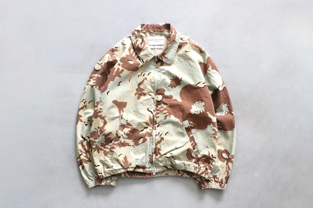 NOMARHYTHM TEXTILE (ノーマリズムテキスタイル) “Camo Flower Blouson