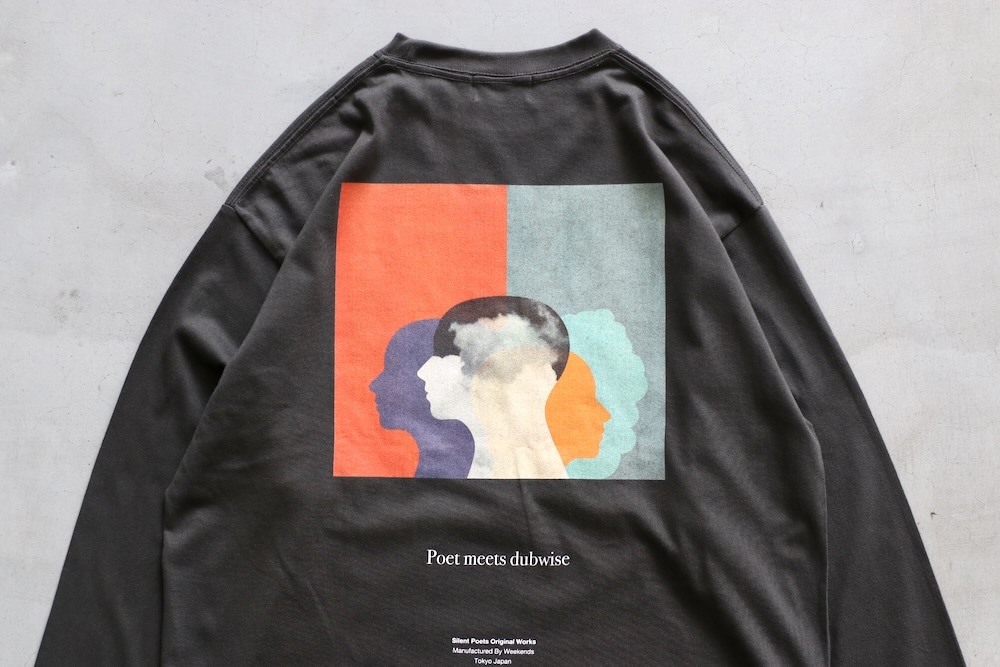 POET MEETS DUBWISE 未使用ロンT2枚 POET MEETS DUBWISE＞INKJET 2 ロングスリーブ Tシャツ