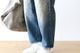 MADNESS (�ޥåɥͥ�) "MADNESS HARD AGING DENIM PANTS. WIDE COMFY (DAMAGED AND REPAIRED FINISH)"
