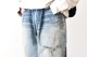 MADNESS (�ޥåɥͥ�) "MADNESS HARD AGING DENIM PANTS. WIDE COMFY (DAMAGED AND REPAIRED FINISH)"