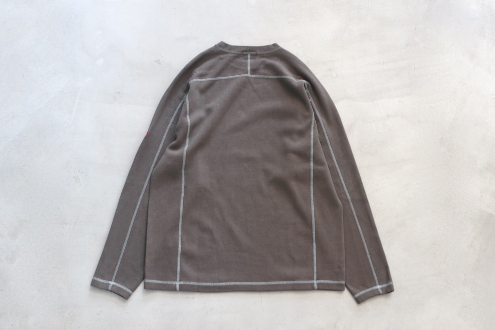 C.E() "CREW NECK DBL KNIT LONG SLEEVE"