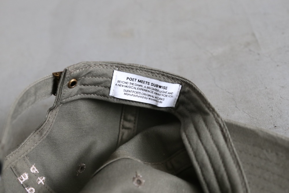 POET MEETS DUBWISE(ݥȥߡĥ֥磻) "ALTERNATIVE MUSIC LAB Cap"