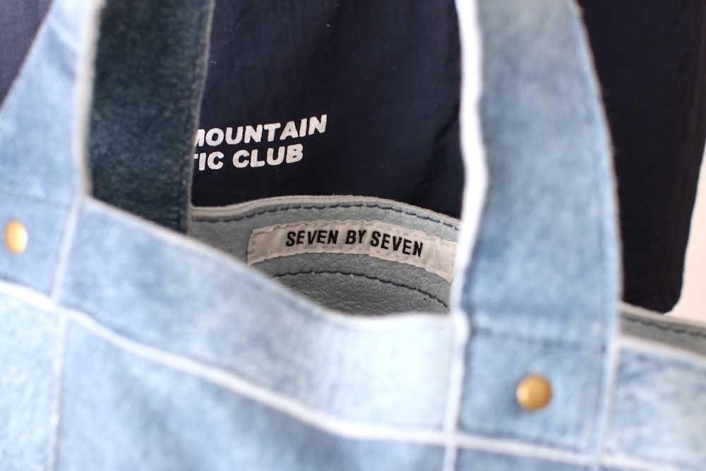 SEVEN BY SEVEN (���֥�Х����֥�) "LEATHER TOTE BAG ��Goat suede Antique finish��"