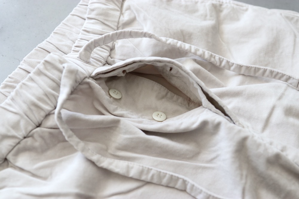 ��WOMEN'S��TOUJOURS�ʥȥ����塼�ˡ�Easy Field Trousers -GARMENT DYE COTTON*VISCOSE STRETCH VELVET CLOTH-��