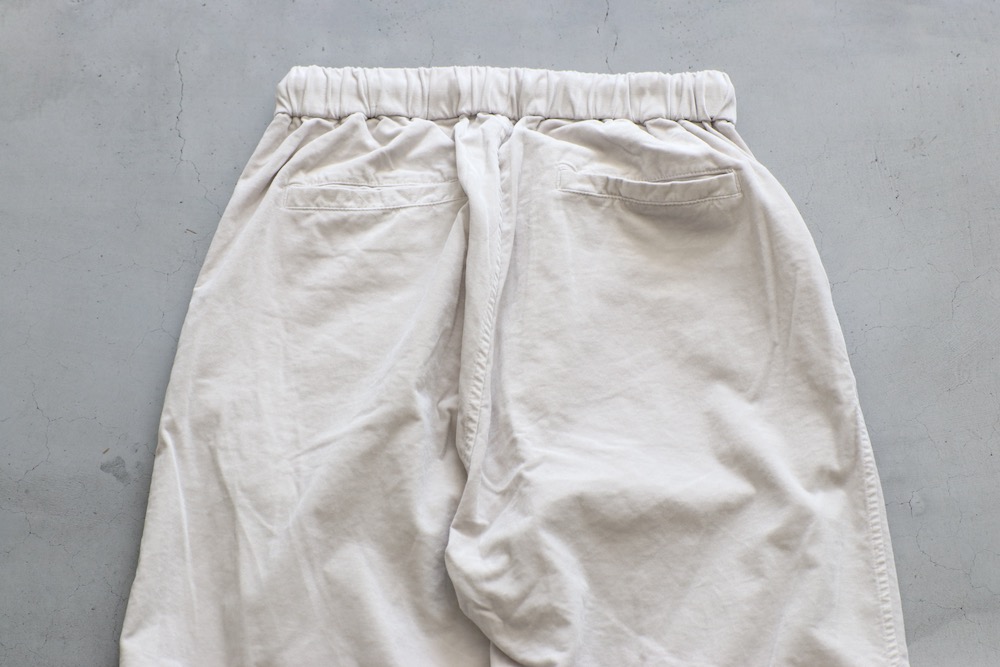 ��WOMEN'S��TOUJOURS�ʥȥ����塼�ˡ�Easy Field Trousers -GARMENT DYE COTTON*VISCOSE STRETCH VELVET CLOTH-��