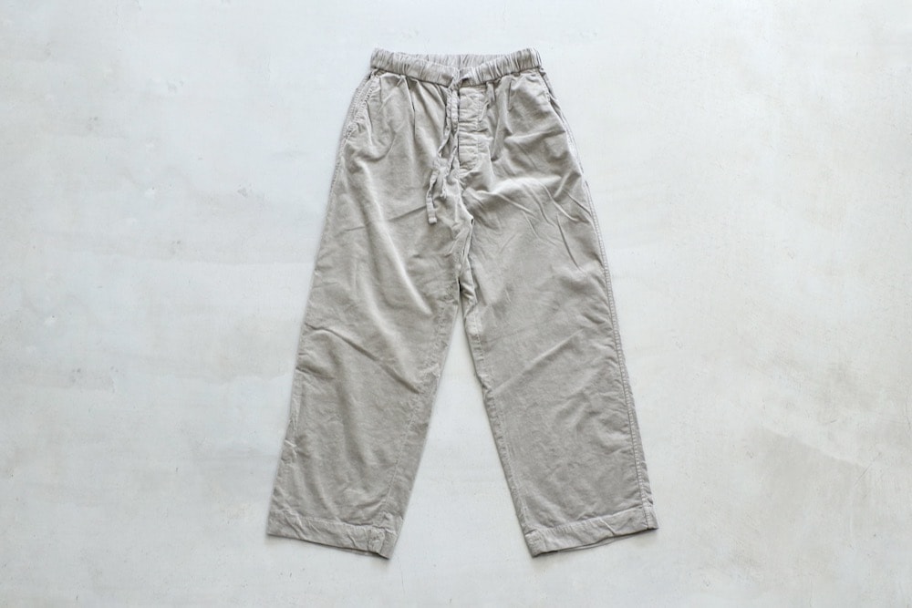 WOMEN'S】TOUJOURS（トゥジュー）“Easy Field Trousers -GARMENT DYE