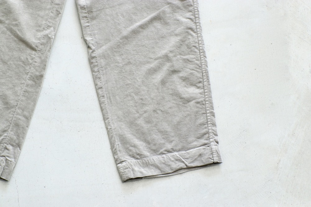 ��WOMEN'S��TOUJOURS�ʥȥ����塼�ˡ�Easy Field Trousers -GARMENT DYE COTTON*VISCOSE STRETCH VELVET CLOTH-��