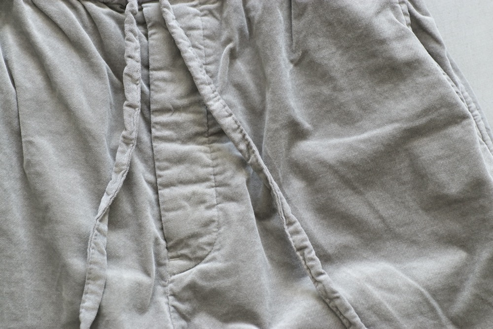 ��WOMEN'S��TOUJOURS�ʥȥ����塼�ˡ�Easy Field Trousers -GARMENT DYE COTTON*VISCOSE STRETCH VELVET CLOTH-��