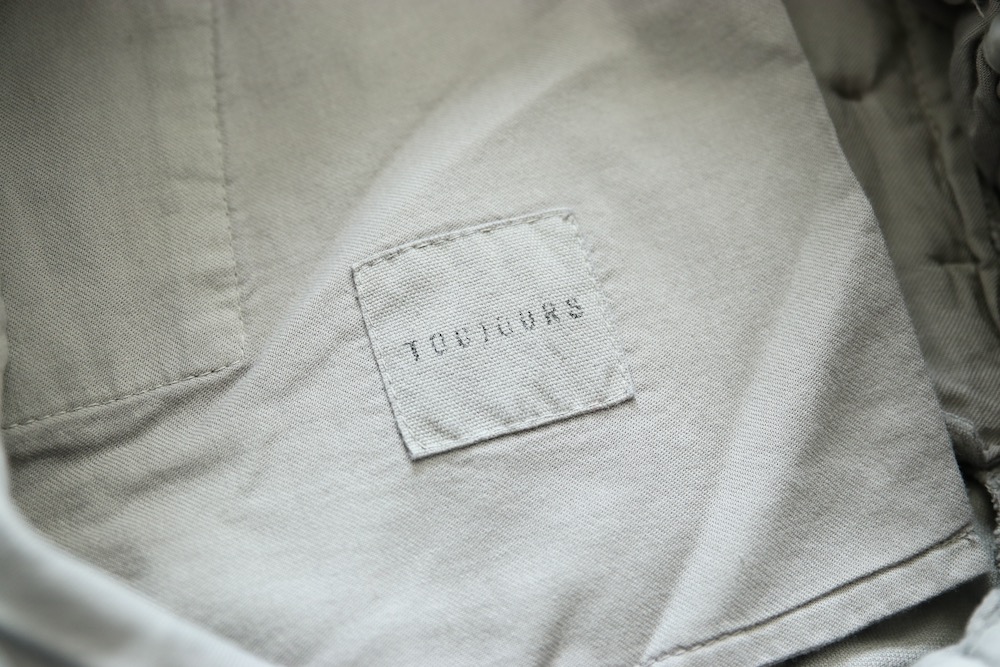 ��WOMEN'S��TOUJOURS�ʥȥ����塼�ˡ�Easy Field Trousers -GARMENT DYE COTTON*VISCOSE STRETCH VELVET CLOTH-��