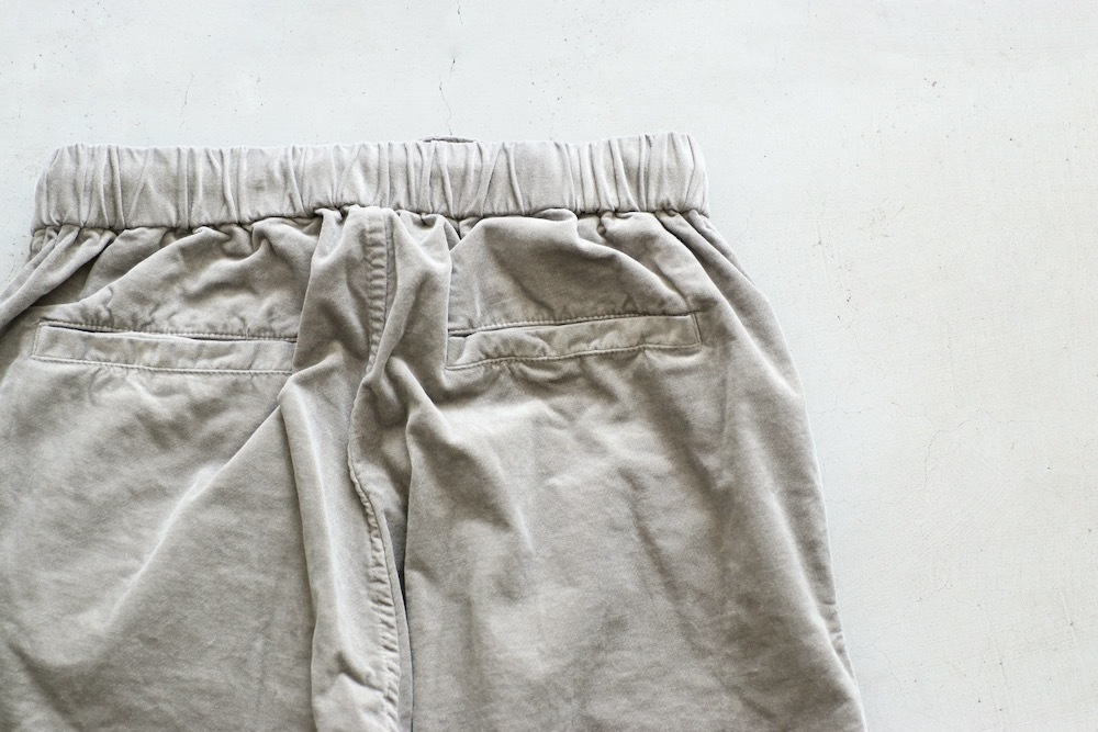 ��WOMEN'S��TOUJOURS�ʥȥ����塼�ˡ�Easy Field Trousers -GARMENT DYE COTTON*VISCOSE STRETCH VELVET CLOTH-��