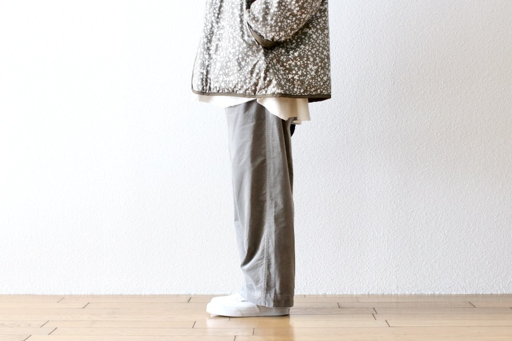 TOUJOURS トゥジュー ガーメントダイ ツイル イージー パンツ 1 TOUJOURS トゥジュー ガーメントダイ ツイル イージー パンツ 1 - メルカリ