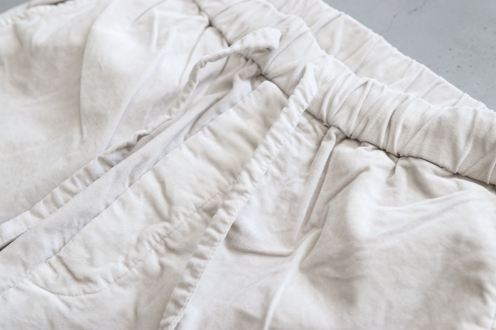 ��WOMEN'S��TOUJOURS�ʥȥ����塼�ˡ�Easy Field Trousers -GARMENT DYE COTTON*VISCOSE STRETCH VELVET CLOTH-��