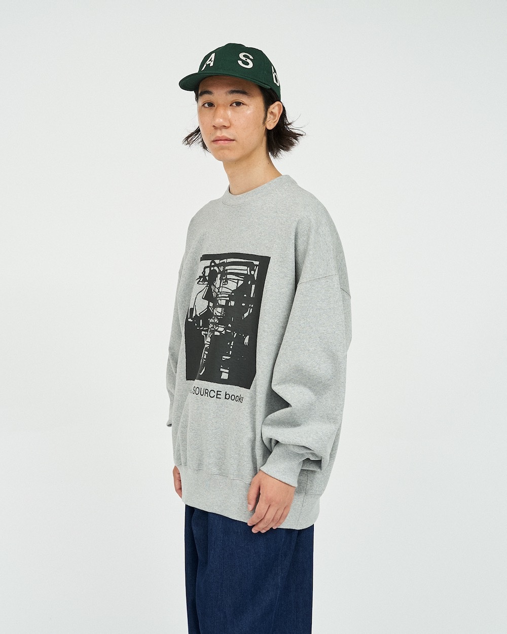 ��limited��FreshService �� Actual Source(�ե�å��奵���ӥ� �� �������奢�륽����)"AS��FS LIGHT OZ CREW NECK "LITHOGRAPH""